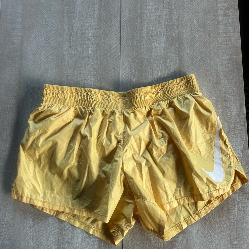 Nike Women’s Dry Fit Yellow Shorts